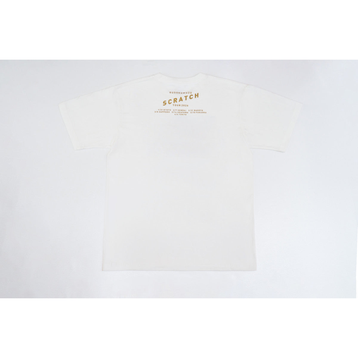 FLOWER.Tee（WHITE） – グソクムズ オンラインストア G-SHOP