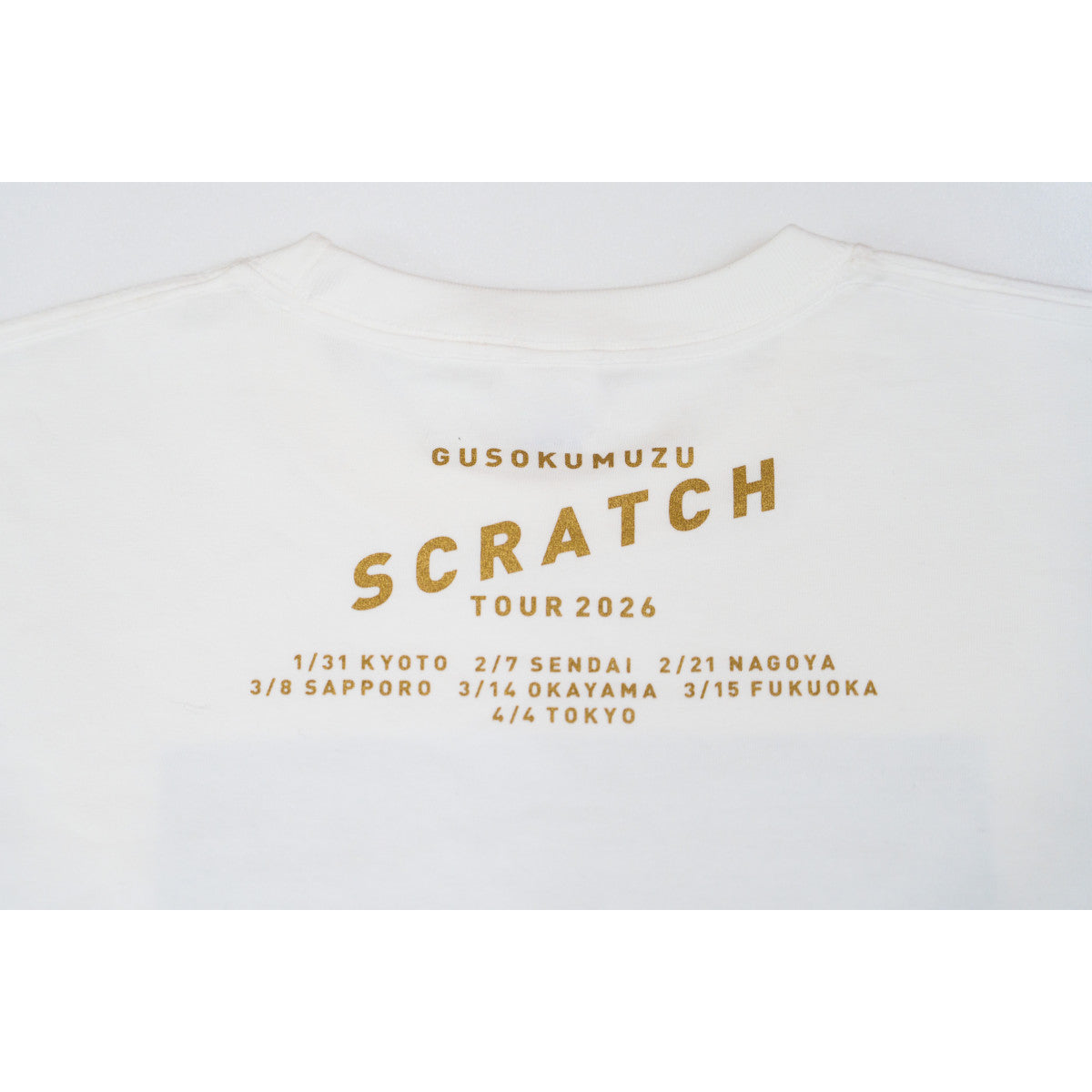 FLOWER.Tee（WHITE） – グソクムズ オンラインストア G-SHOP